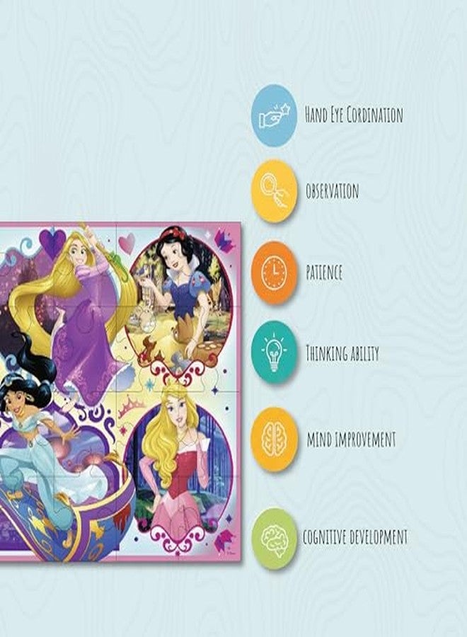 Khilonewale Wooden Jigsaw Puzzle Set for Kids, 24 Pieces Each, 20×30 cm for Kids - Combo of 6 Educational Puzzles for 3+ Years Kids Gifts for Boys,Girls Puzzle Game (Fantasy Princess Puzzles) - Image 4